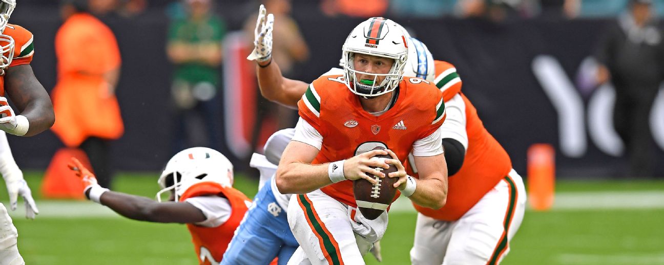 Miami football has been waiting two decades for a quarterback like Tyler  Van Dyke - ESPN