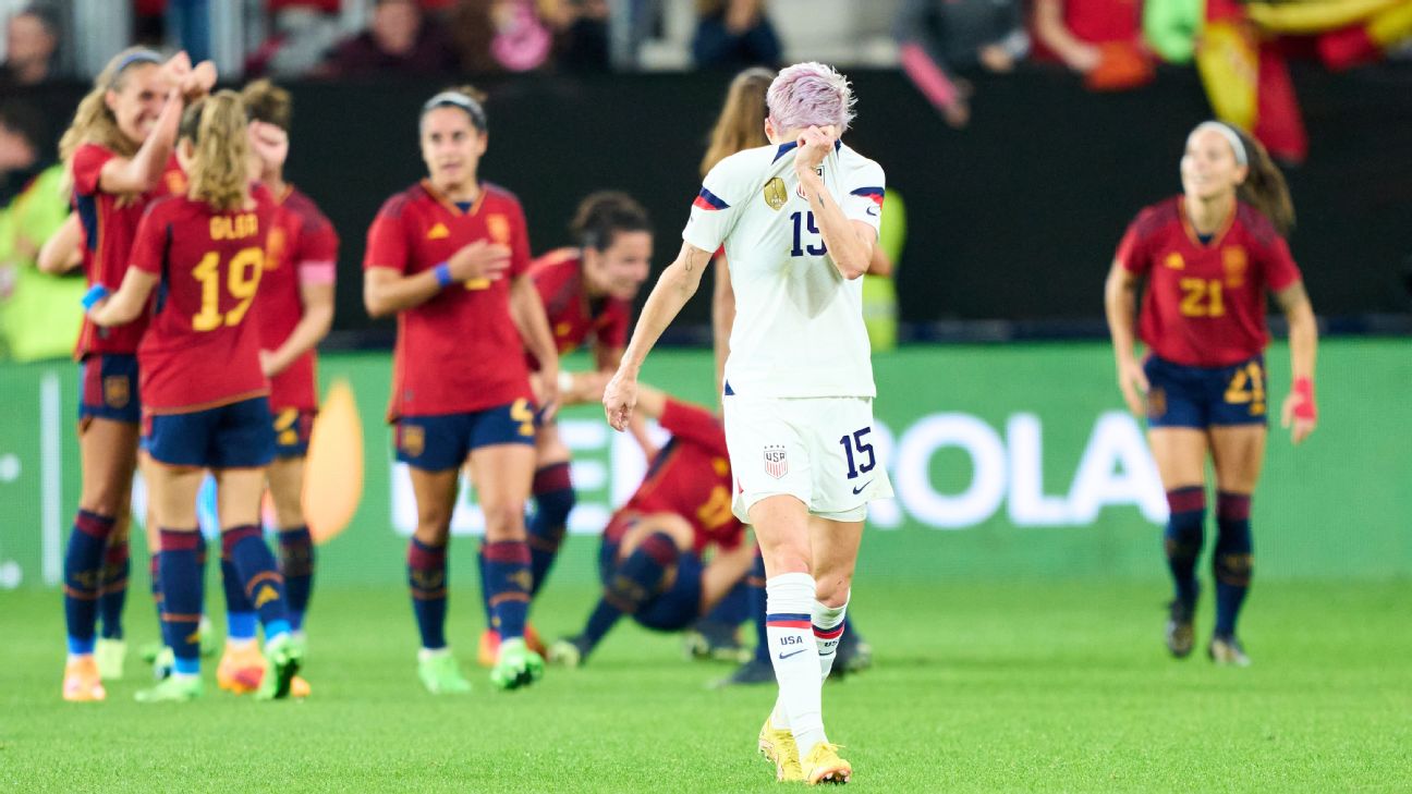 Spain outplayed a disjointed USWNT and exposed midfield weakness under Andonovski