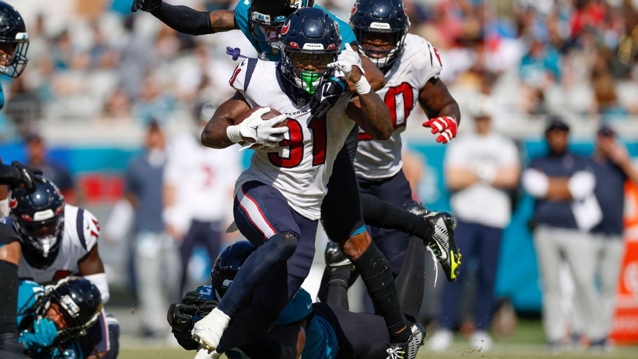 Houston Texans: Rookie RB Dameon Pierce shows promise in debut