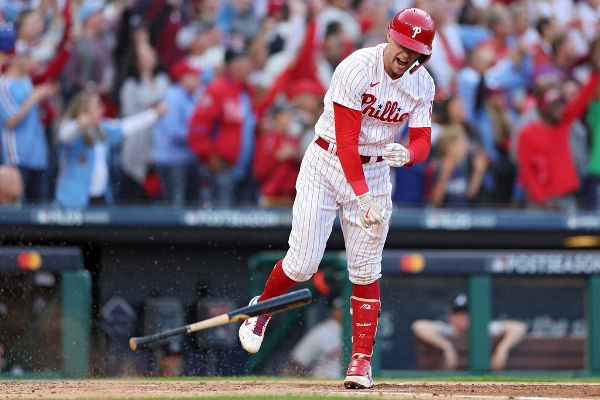 Phillies' Hoskins out for season with abdominal tear