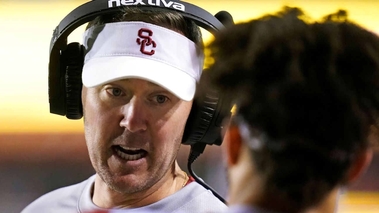 USC handed first loss of Lincoln Riley era with defeat at Utah