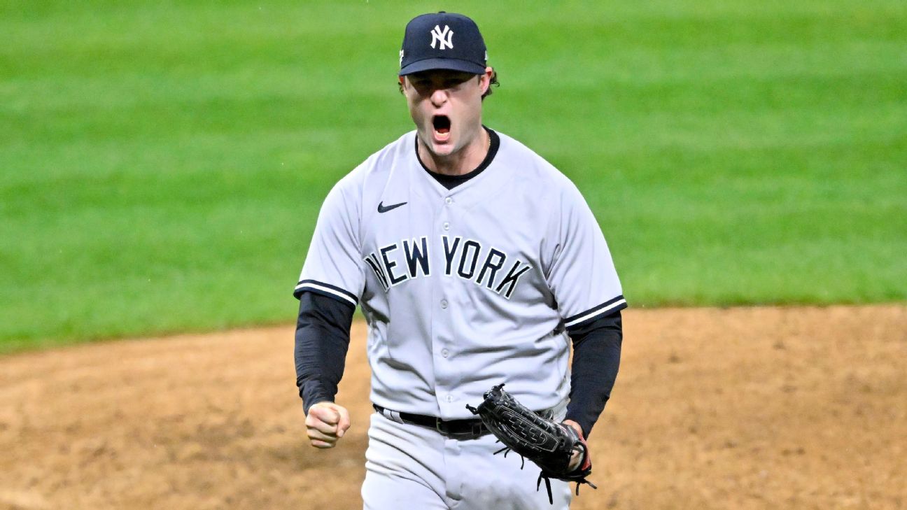 Gerrit Cole New York Yankees Fanatics Authentic Game-Used #45