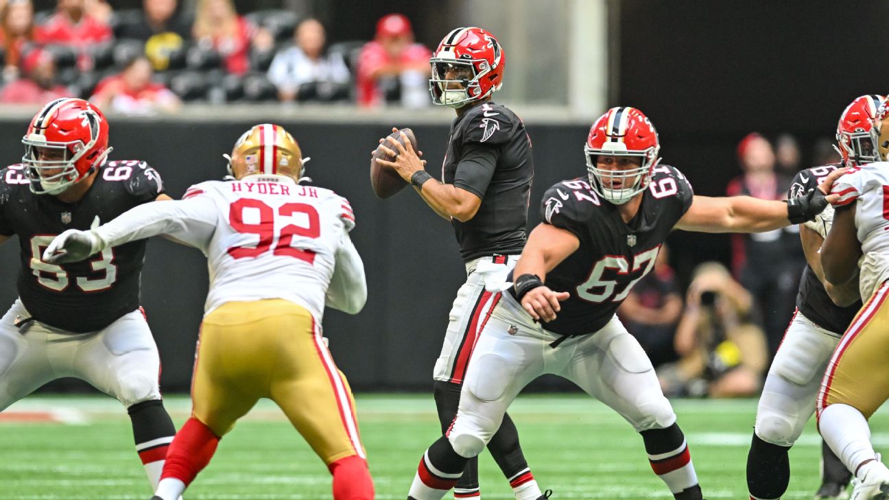 Watch: Marcus Mariota scores his first touchdown with the Atlanta