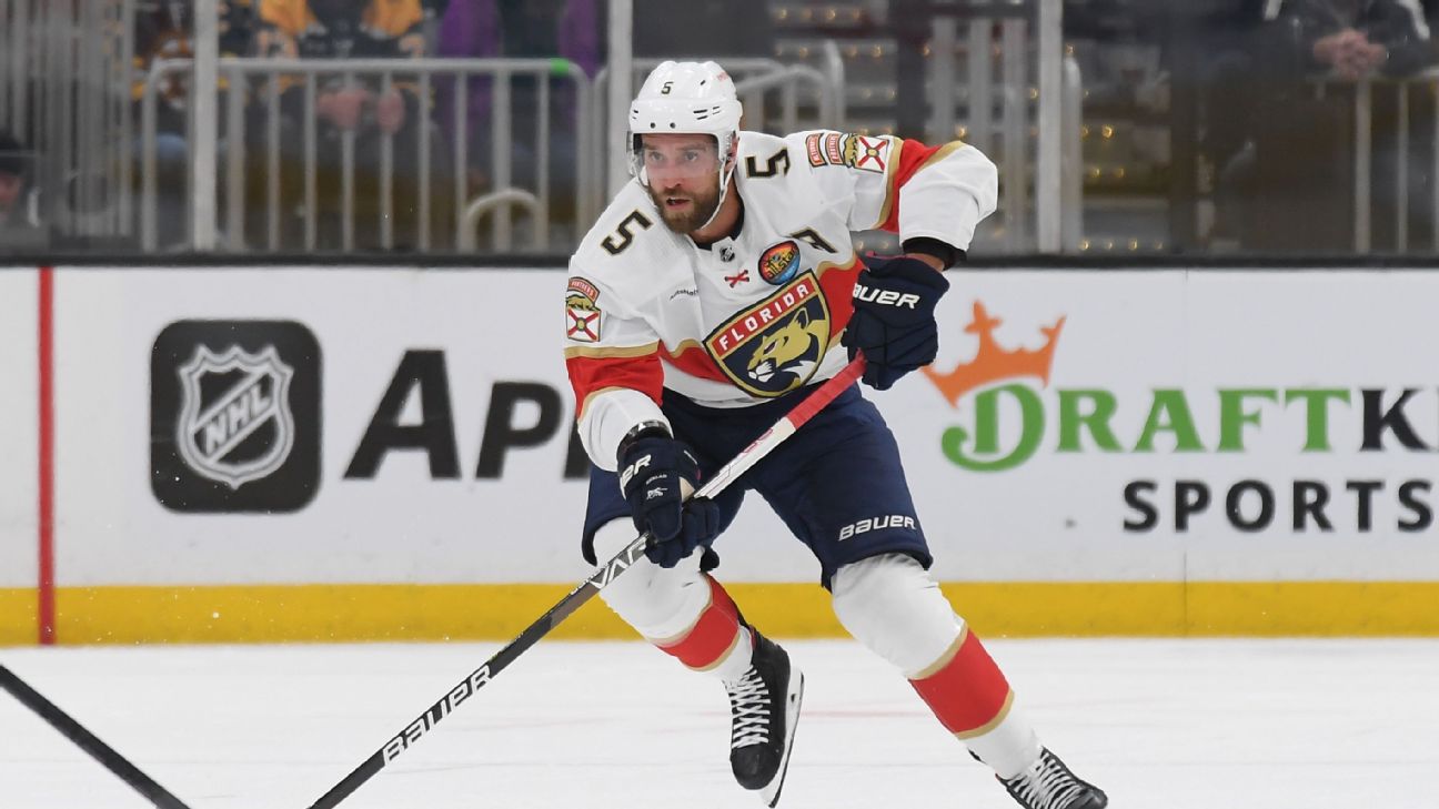 Panthers 'expect' All-Star defenseman Aaron Ekblad to return from