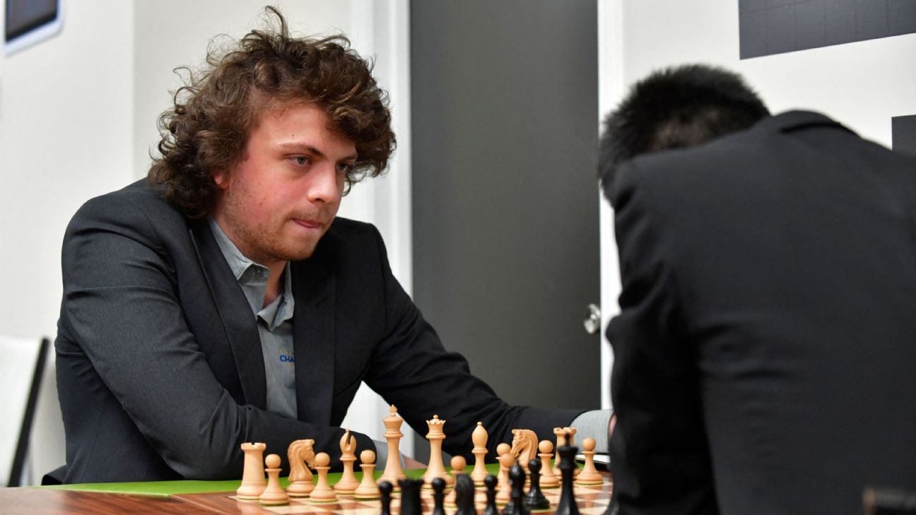 Hans Niemann vows to be chess player in world after alleged cheating  scandal