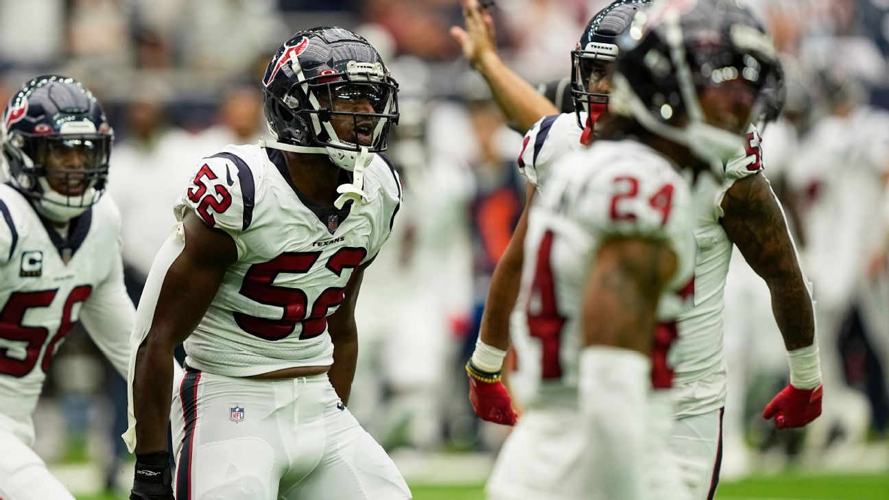 Houston Texans: Jonathan Greenard out for Jacksonville game