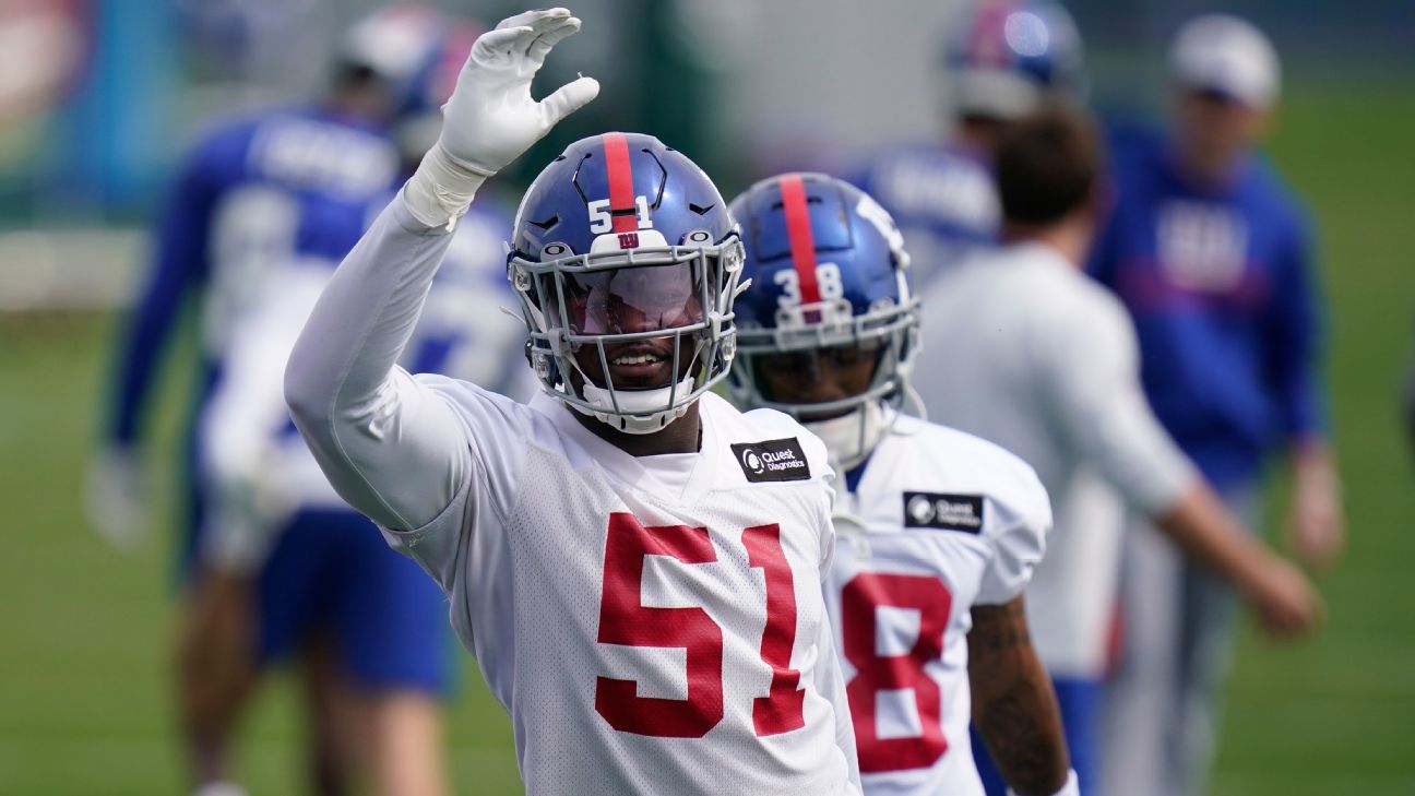 Azeez Ojulari - New York Giants Linebacker - ESPN