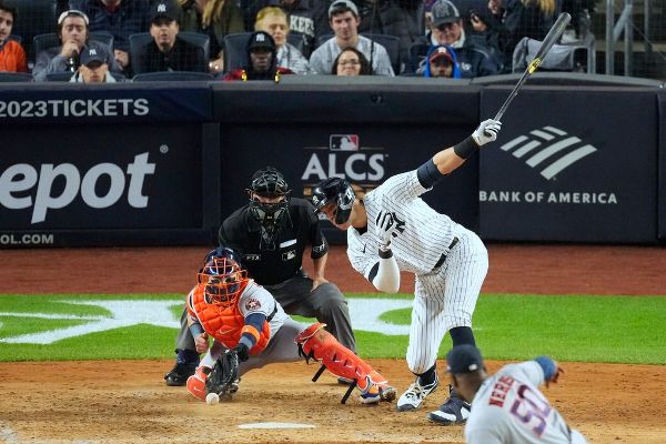 ALCS Game 3: 'Freak' home runs boost Yankees in rout of Astros