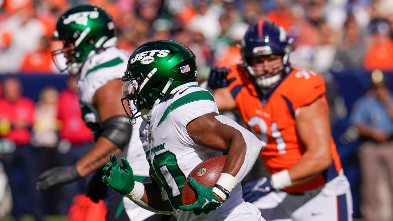 Fantasy Football Top Rookies 2022: Jets RB Breece Hall