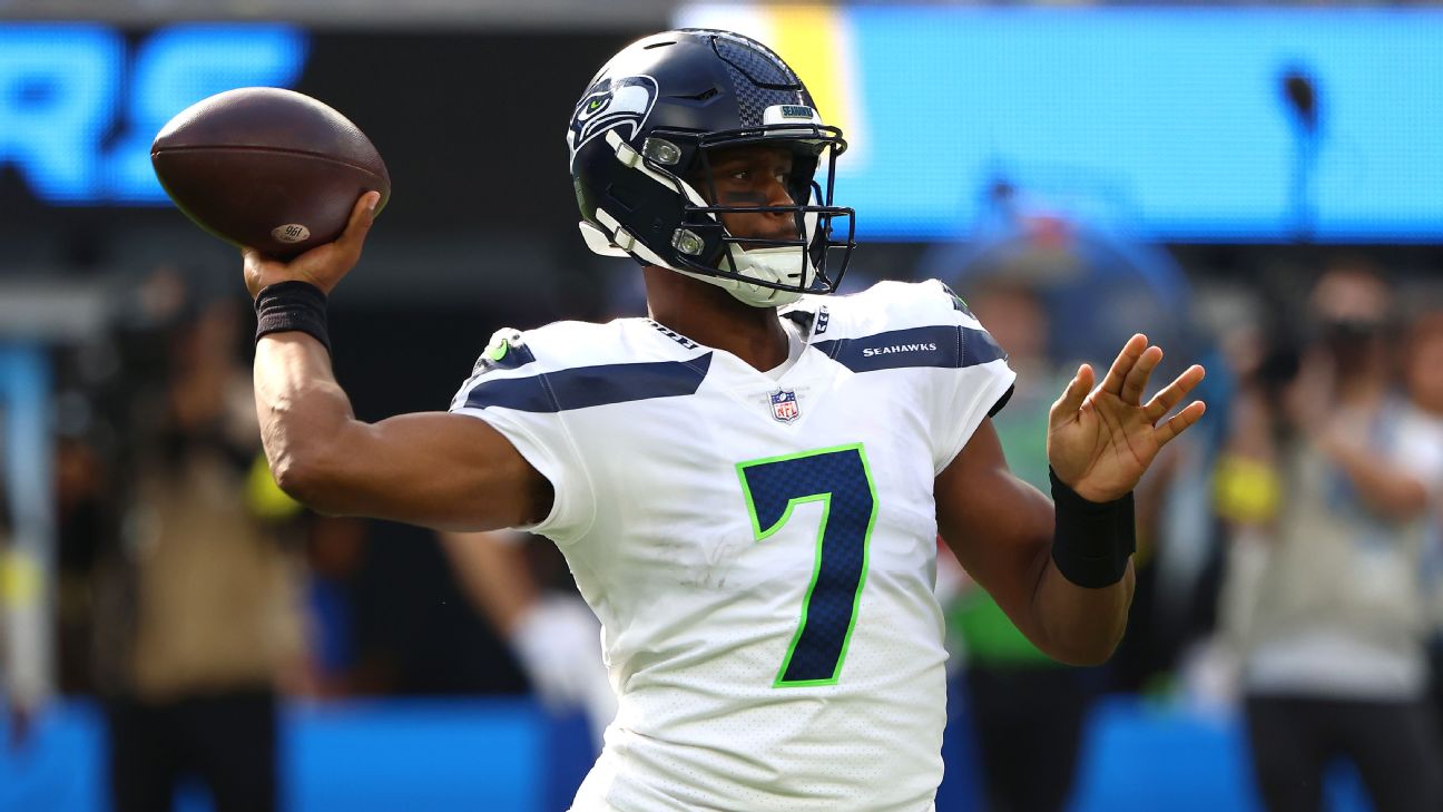 Geno Smith's resurgence with the Seahawks is 'exactly as planned' - ESPN