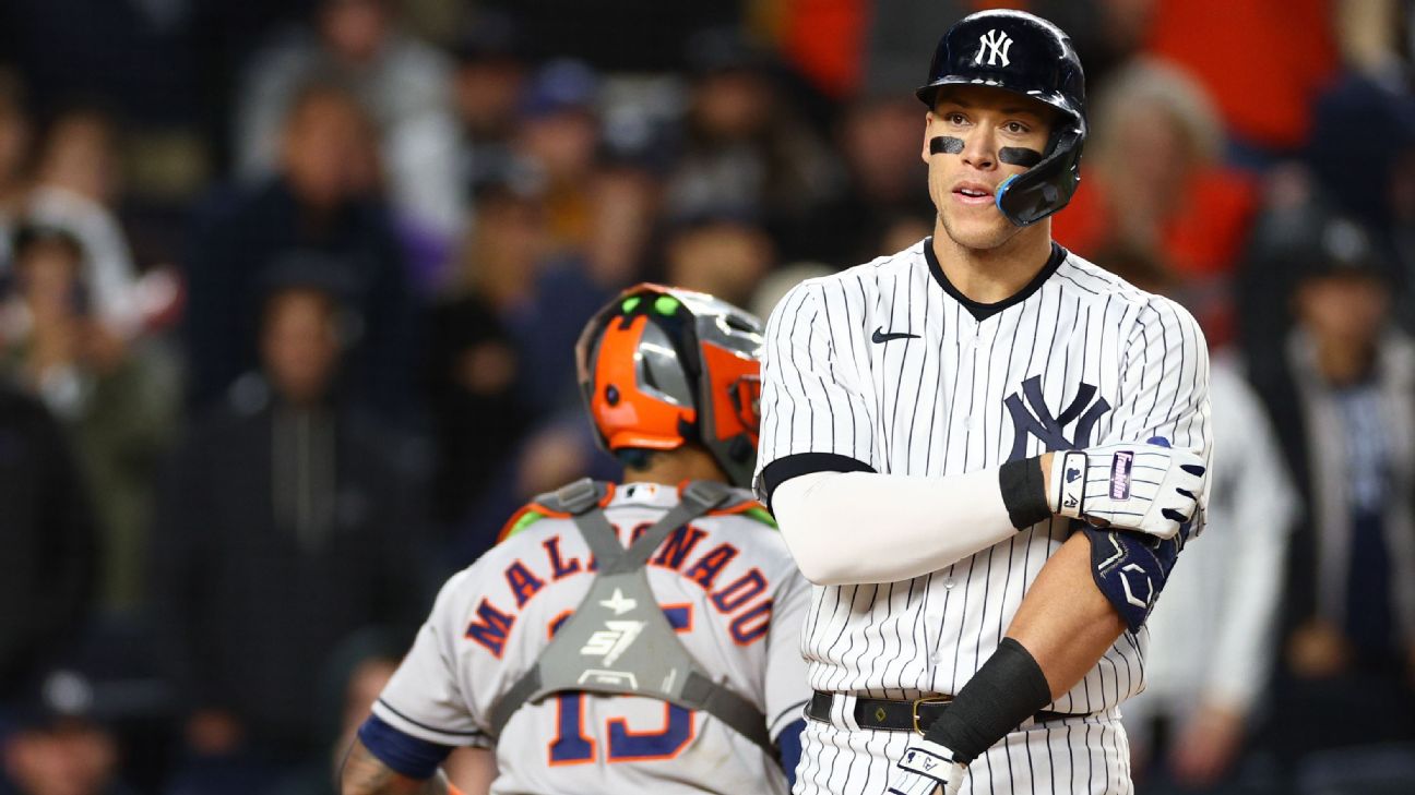 Aaron Judge free agency drama already starting moments after Astros sweep  of Yankees