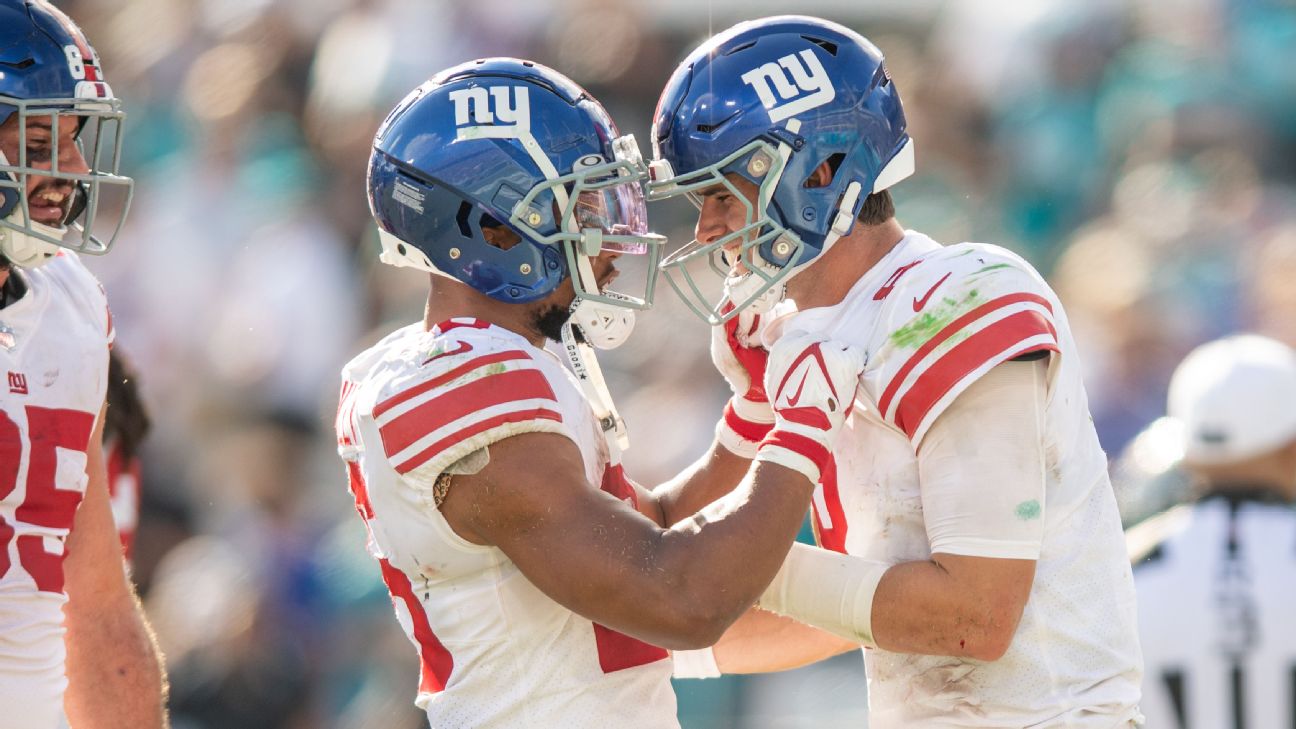 ESPN on X: For the first time since 2016, the New York Football Giants are  headed to the playoffs 