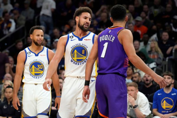 Klay tossed; emphasized Dubs’ 4 rings to Booker | Owensboro Radio