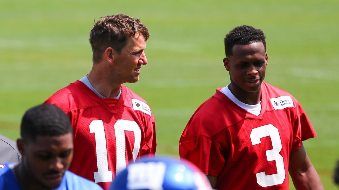 Inside the week the Giants benched Eli Manning in favor of Geno Smith ...