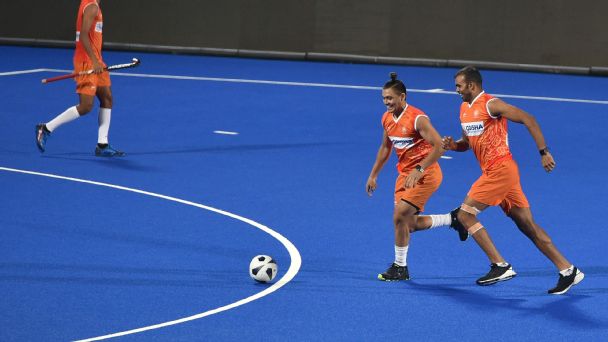 Krishan Pathak's (L) form has nosedived following PR Sreejesh's retirement, which has led to his exclusion from the World Cup squad. — Article image accompanying Fulton's India ready to embrace World Cup pressure with defence, set-pieces under the scanner on WagerUp Sports News. Krishan Pathak's (L) form has nosedived following PR Sreejesh's retirement, which has led to his exclusion from the World Cup squad. — Article image accompanying Fulton's India ready to embrace World Cup pressure with defence, set-pieces under the scanner on WagerUp Sports News.