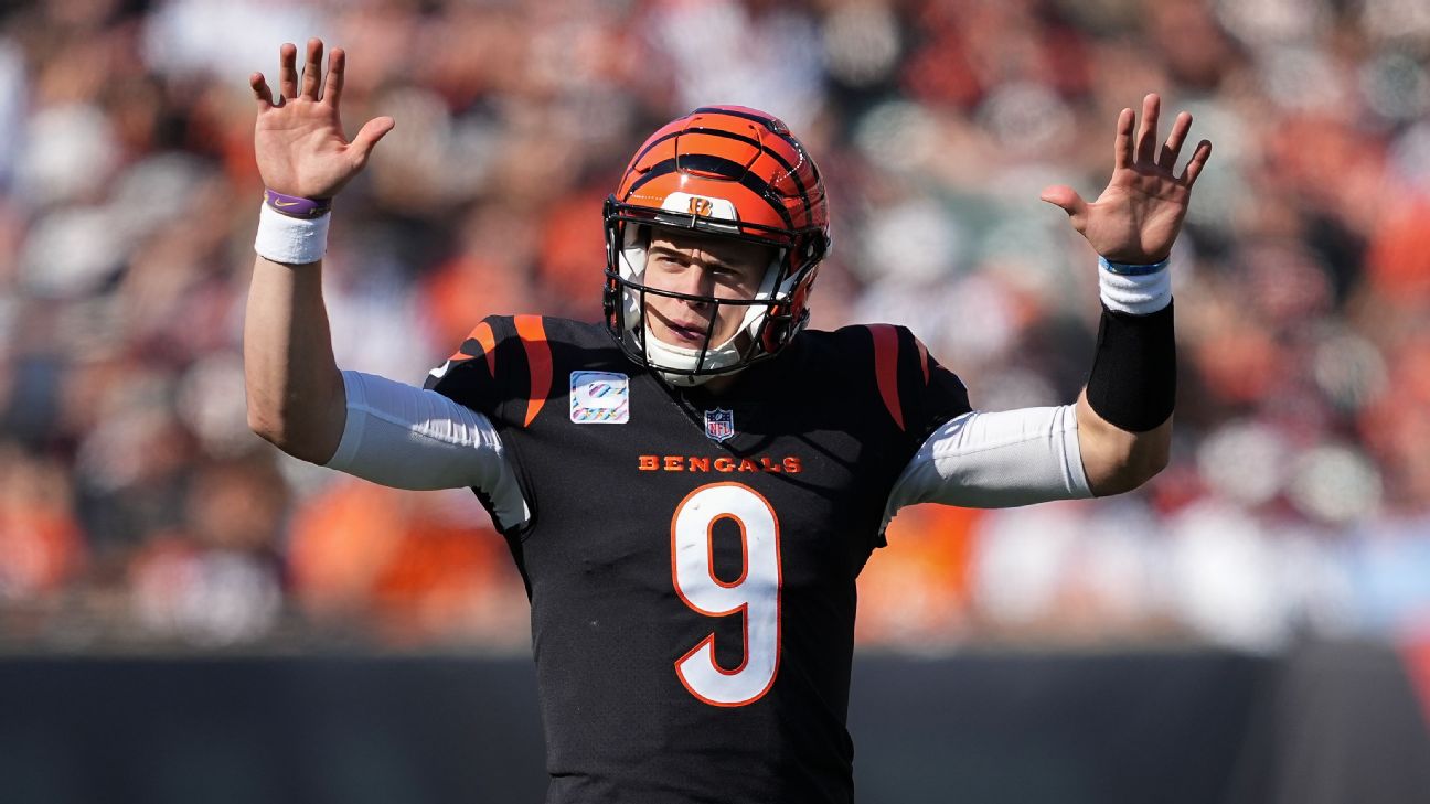 El despertar de Joe Burrow y la ofensiva de los Bengals