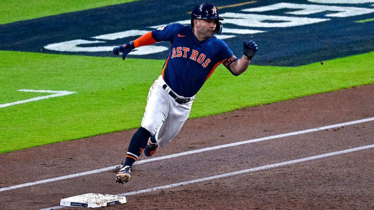 'Awesome' Jose Altuve kickstarts Astros' bats in Seriestying G2 win
