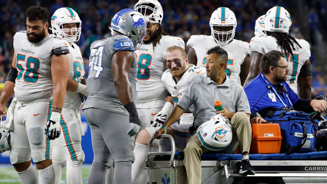 Three Takeaways Miami Dolphins Week 8 at Detroit Lions NFL 2022