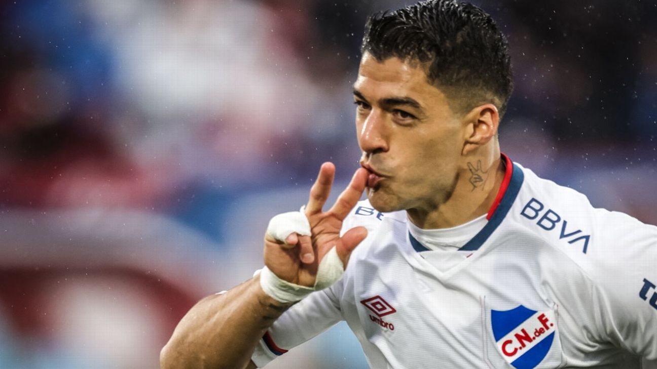 Con doblete de Suárez, Nacional goleó a Liverpool y es el nuevo