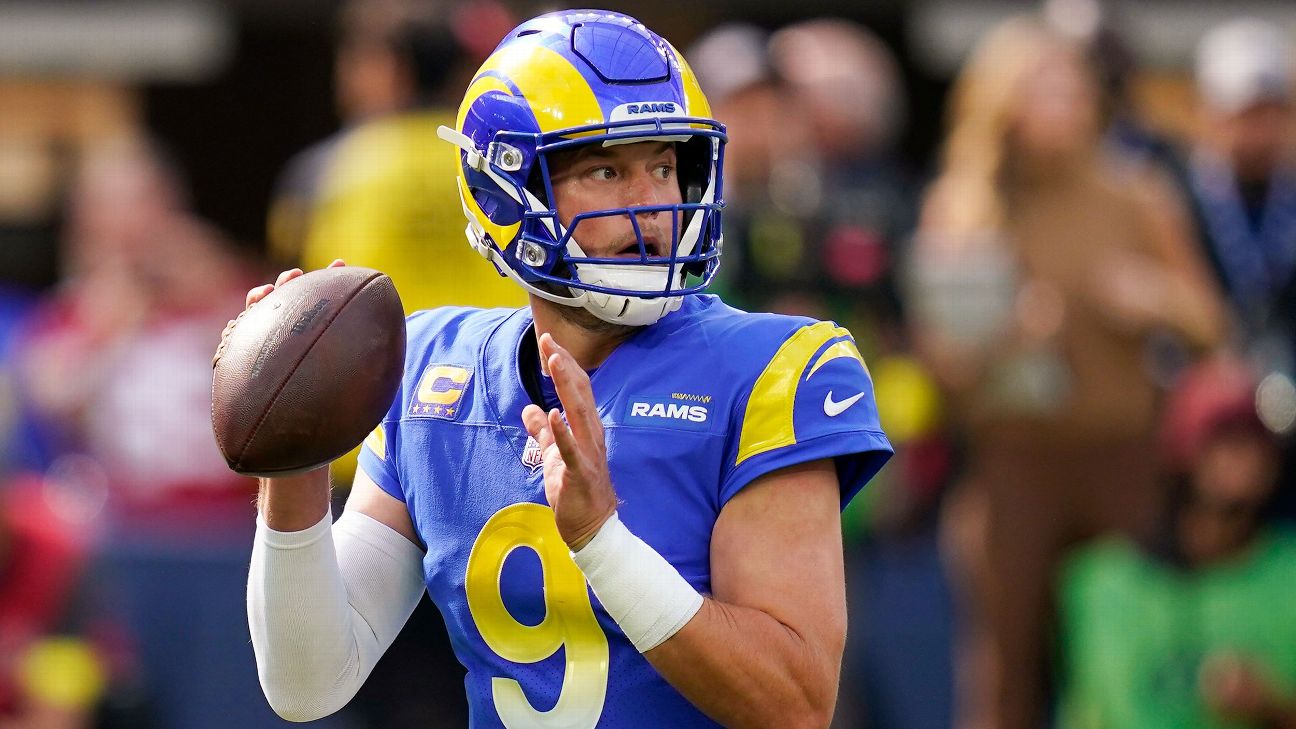 Rams' Matthew Stafford unlikely to come off IR due to spinal cord