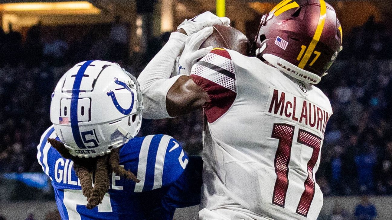 Terry McLaurin to Colts after huge catch: 'This is my city'