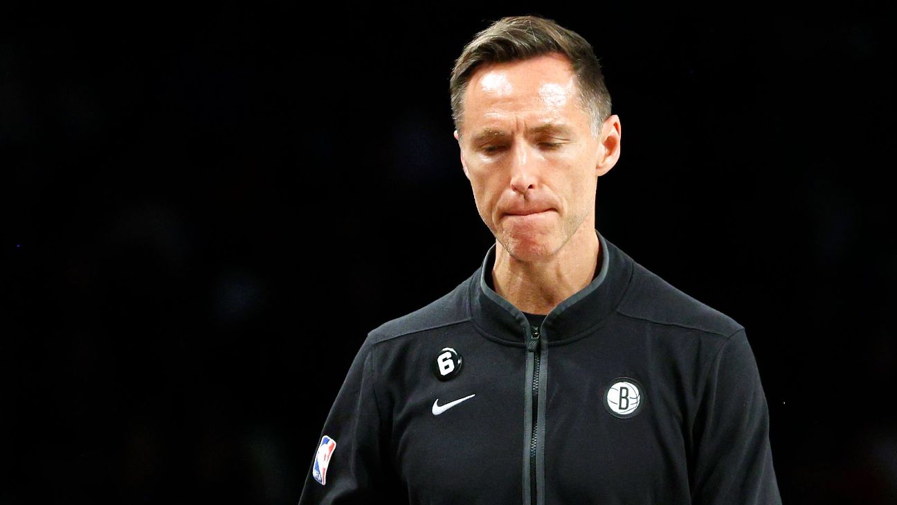 Steve Nash out as Brooklyn Nets coach after chaotic tenure - ABC7 New York