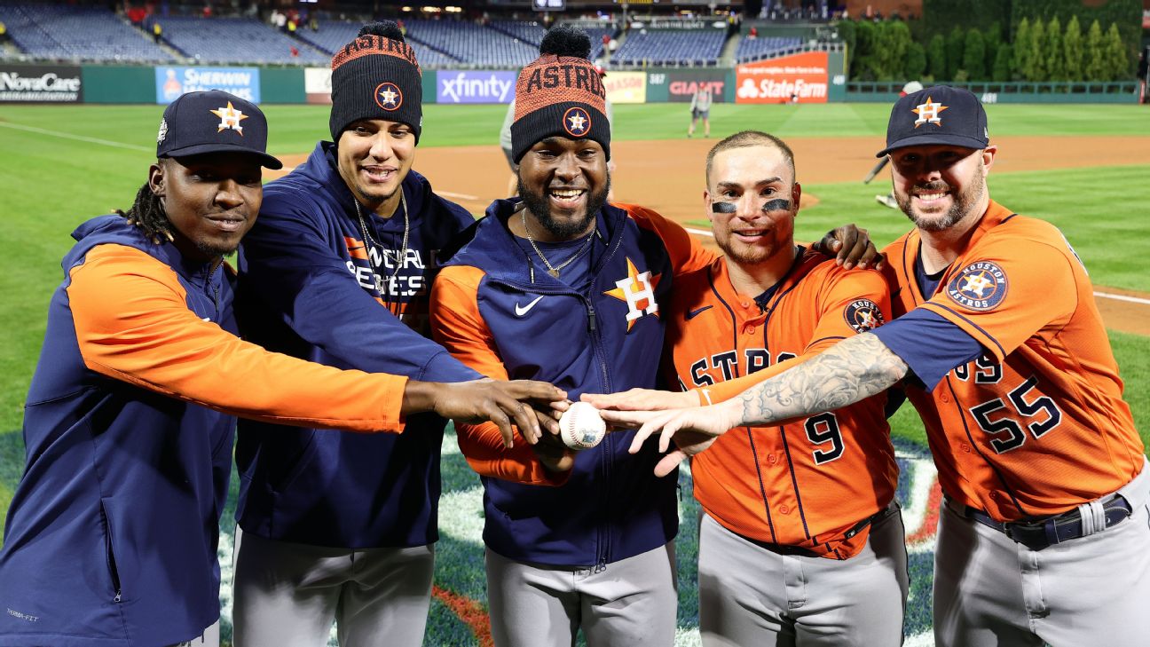 World Series 2022: Astros defeat Phillies 3-2 in Game 5 - 6abc