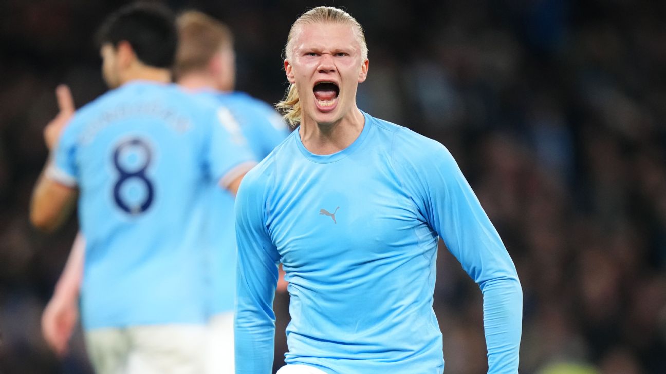 Haaland the hero but De Bruyne 9/10 for guiding 10-man City to win