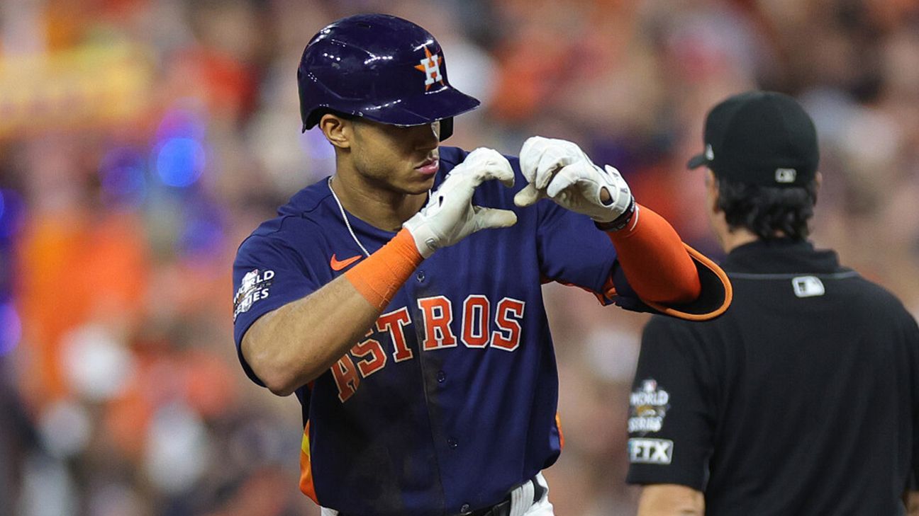 Yordan Álvarez seleccionado Jugador Más Valioso de los Astros en 2022