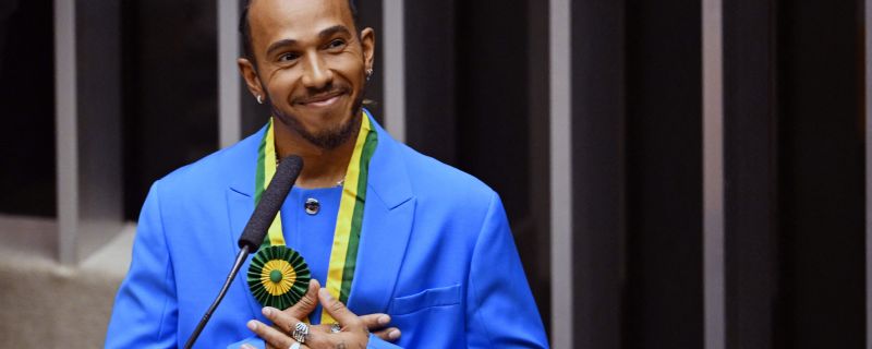 Hamilton made honorary citizen of Brazil