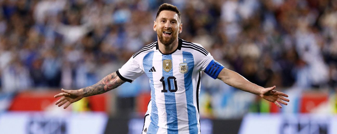 Messi nets hat trick to blow past 100 international goals
