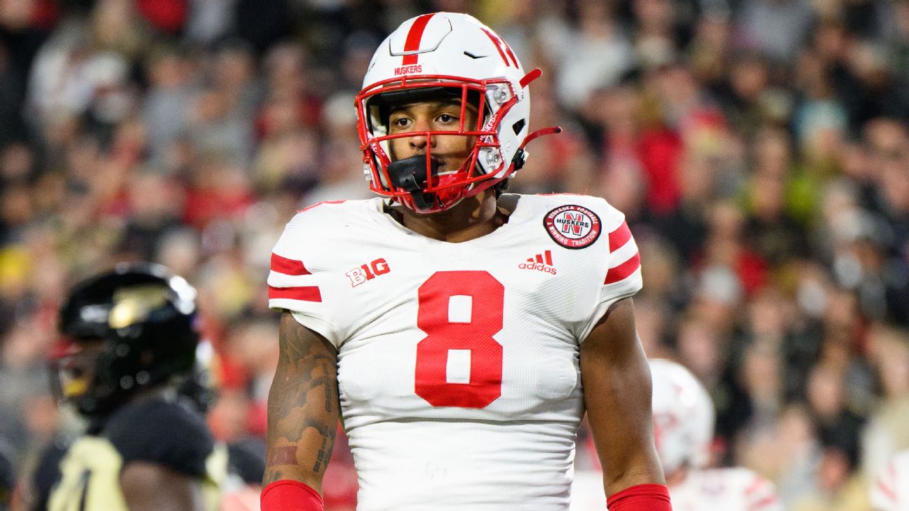 Nebraska DB Myles Farmer suspended indefinitely - ESPN