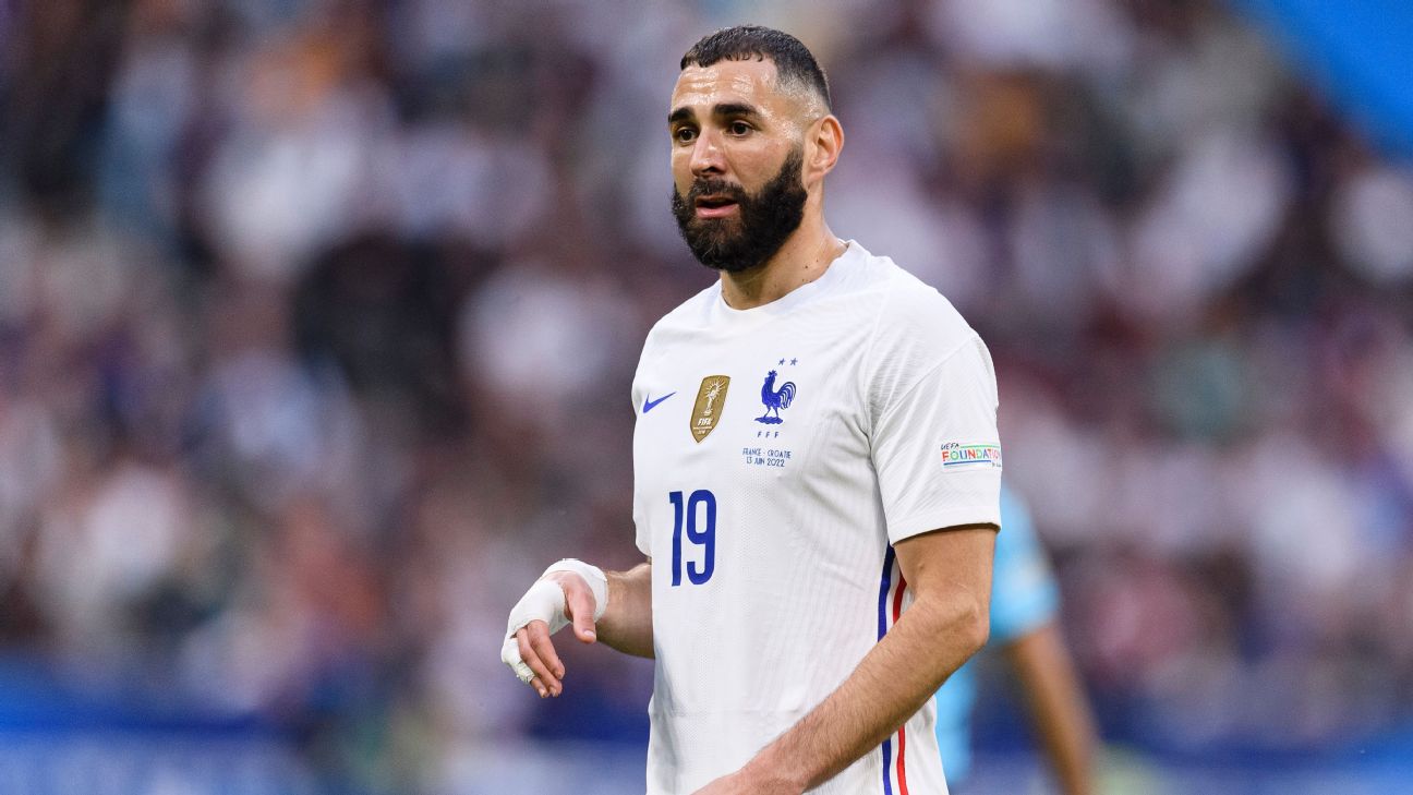 Benzema, Mbappe headline France WC squad