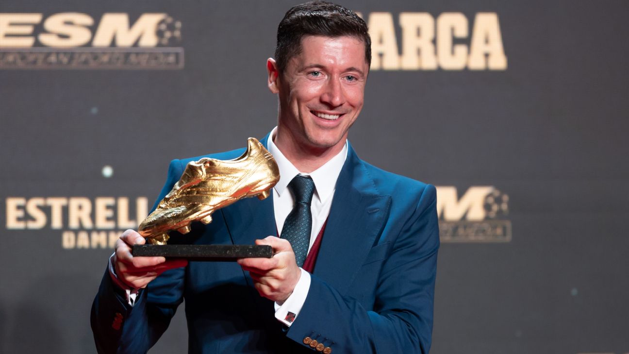 Golden Shoe 2022-23: Haaland, Lewandowski & European football's