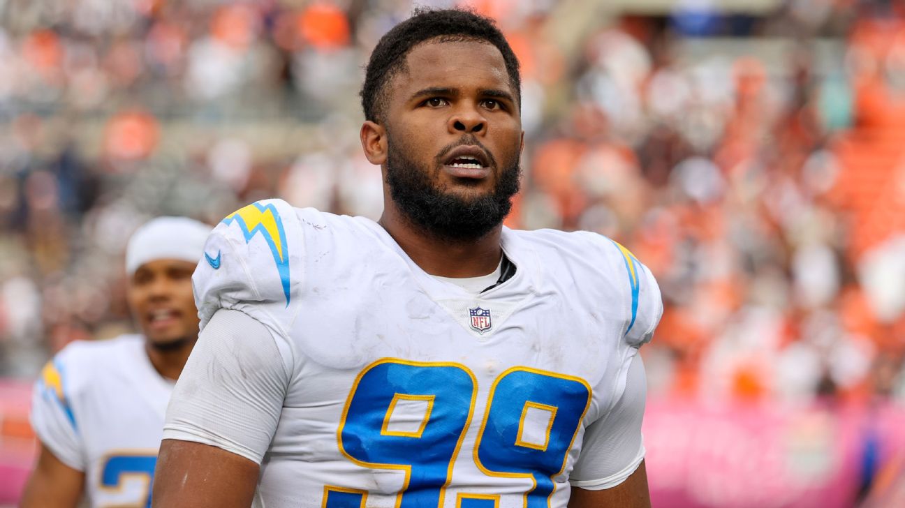 Chargers waiving 2019 first-round pick DL Jerry Tillery - ABC30 Fresno