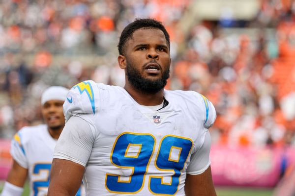 Chargers waiving former first-round pick Tillery