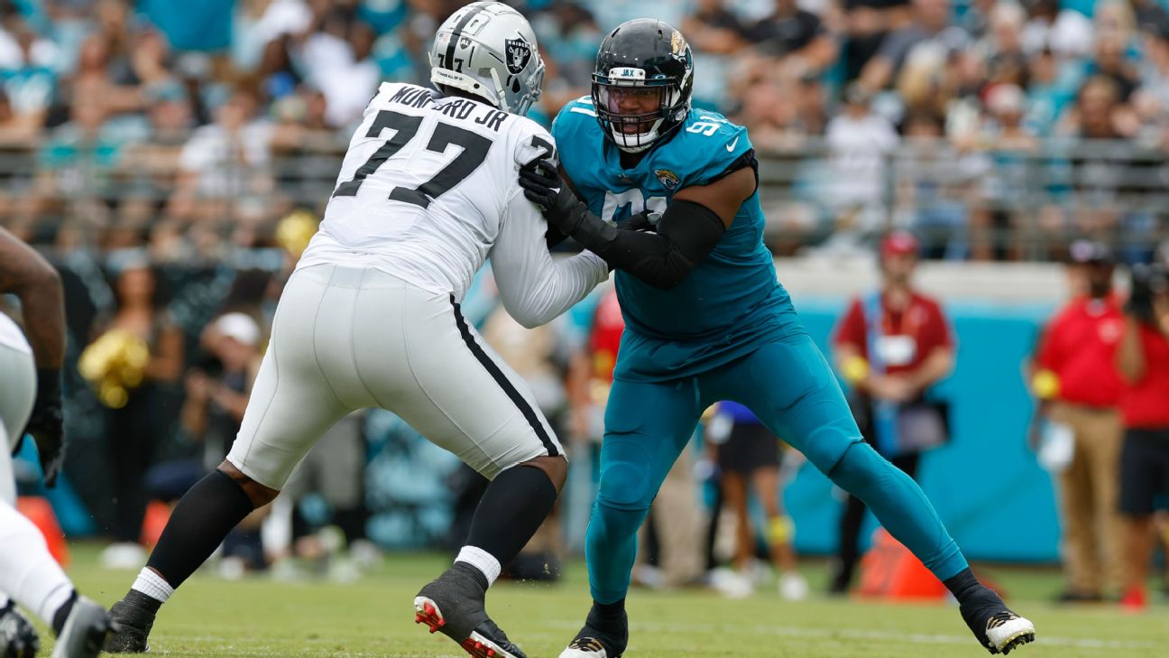 Jaguars re-sign veteran pass rusher Dawuane Smoot