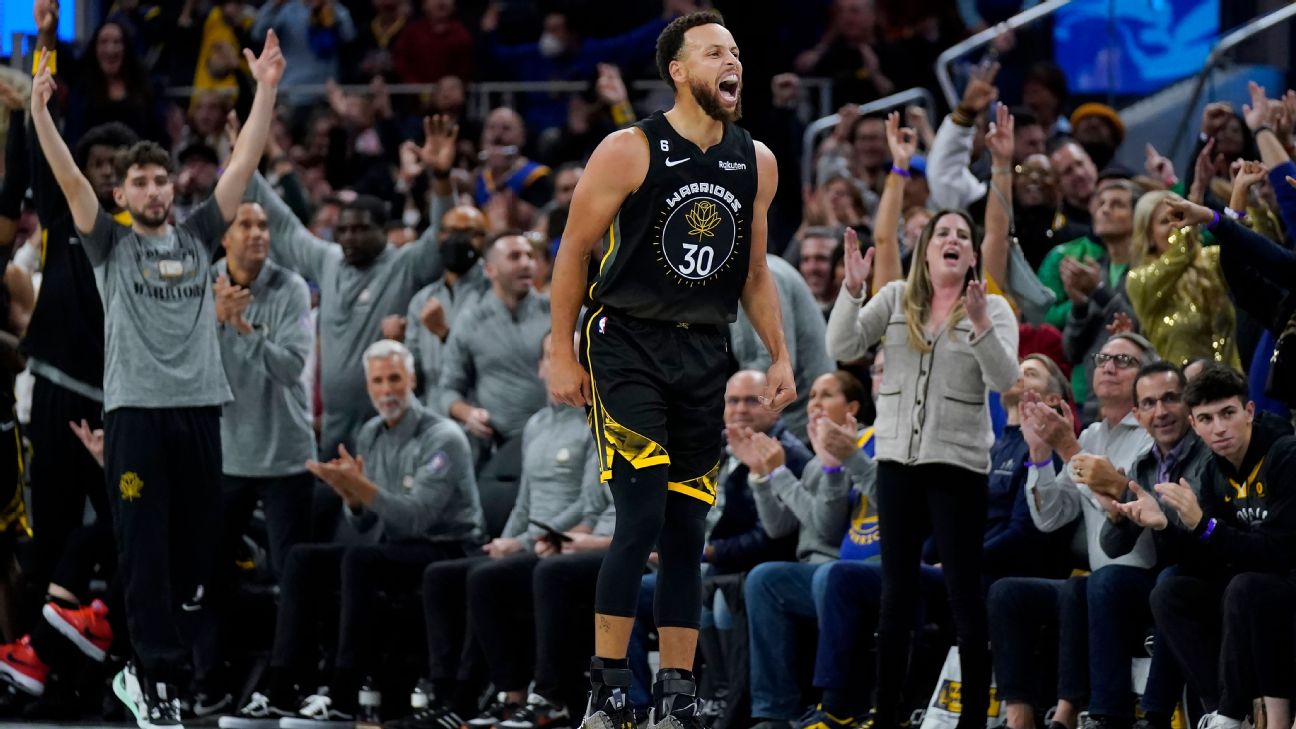 Stephen Curry carries Warriors again, has 40 in comeback win - ABC30 Fresno