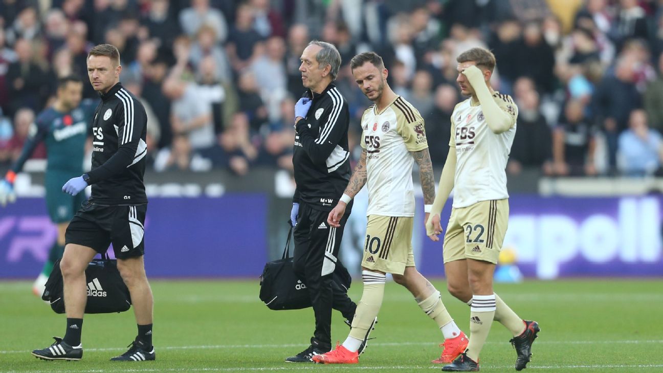 Maddison limps off with injury ahead of WC start