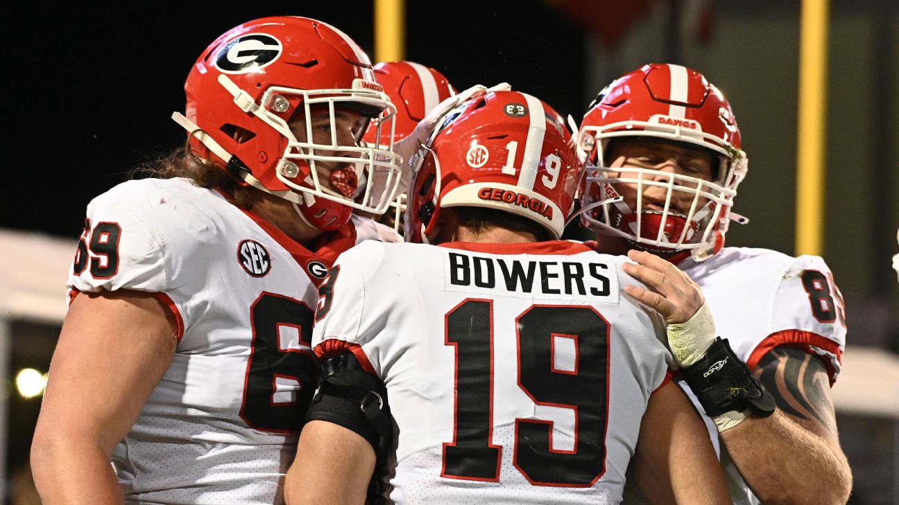 Georgia-LSU game set for 3:30 CBS time slot