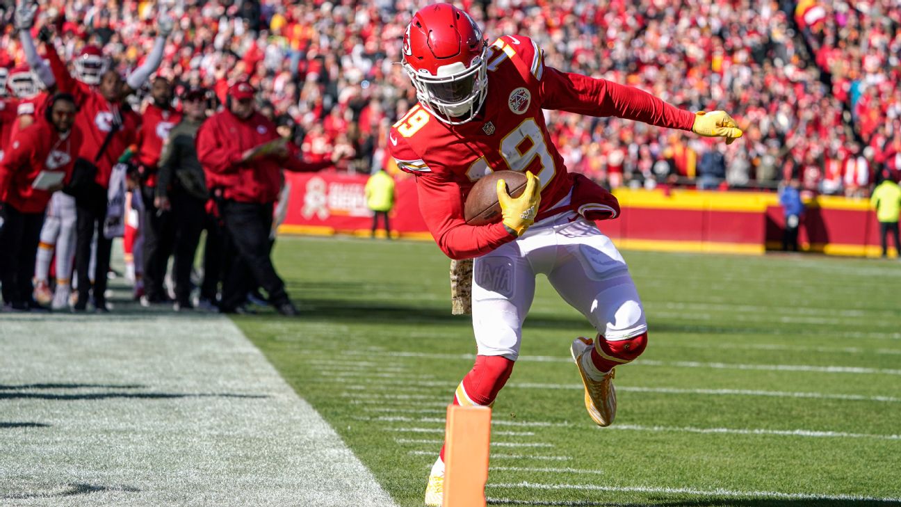 Chiefs WR Kadarius Toney already has two epic fails after one day