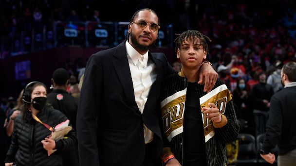 Carmelo Anthony's son Kiyan gets Syracuse basketball offer