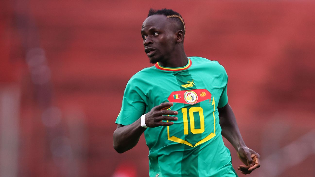 Senegal striker Mane ruled out of World Cup