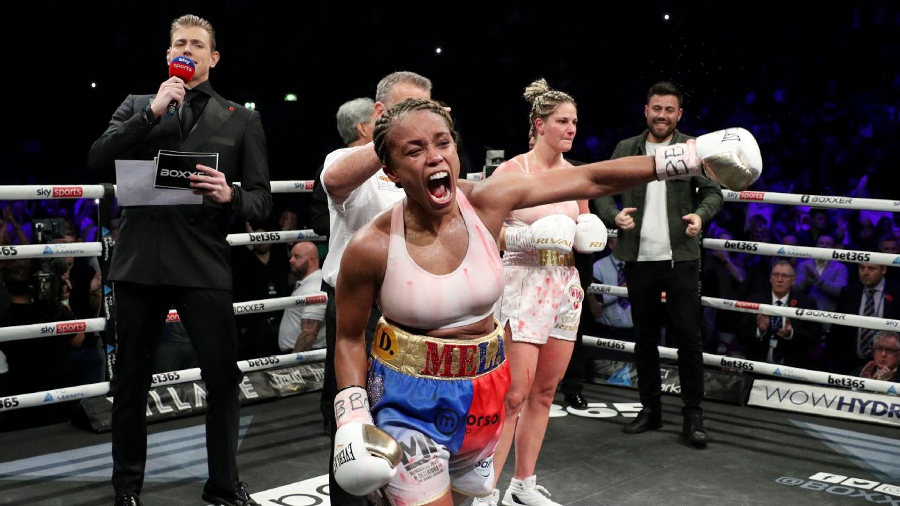 Women's divisional rankings: Natasha Jonas' third win of the year earns her a top spot at 154 pounds