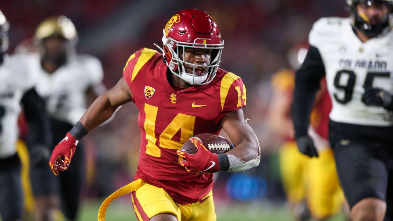 College Football Playoff rankings: USC, Tennessee lead winners, losers