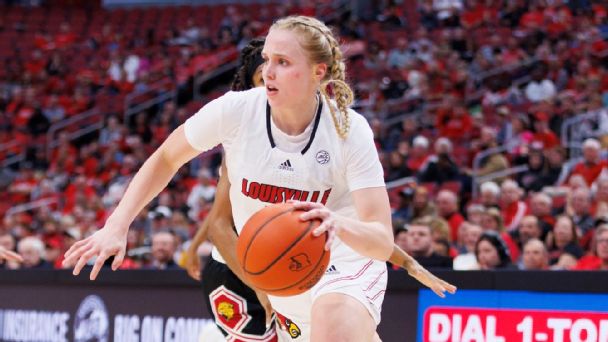 Women: Louisville falls to an 8-seed after back-to-back losses