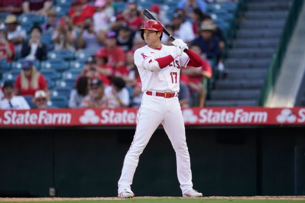 Angels' Ohtani voted majors' top DH again