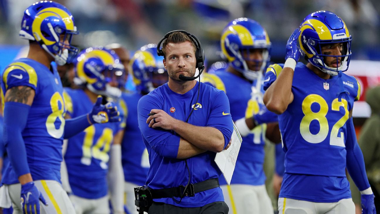 From Super Bowl champs to Sean McVay's worst season, Rams on the brink