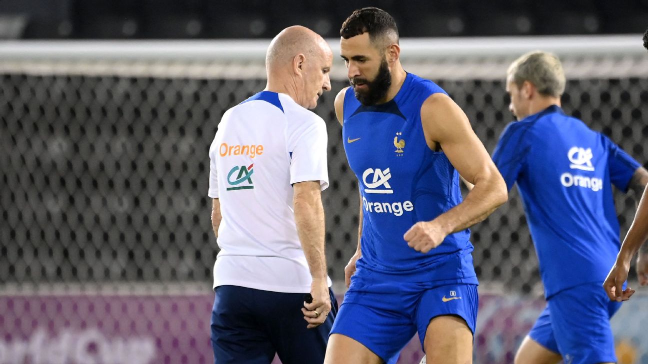 Report: Benzema suffers injury in France training