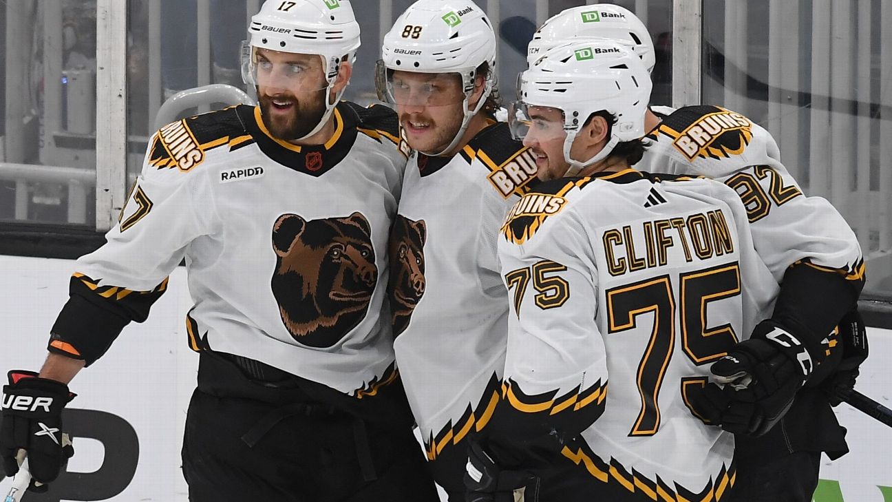 Late goal gives Bruins fifth straight win
